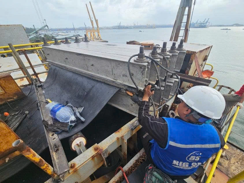 Replace Conveyor Belt by Big Sea JSC