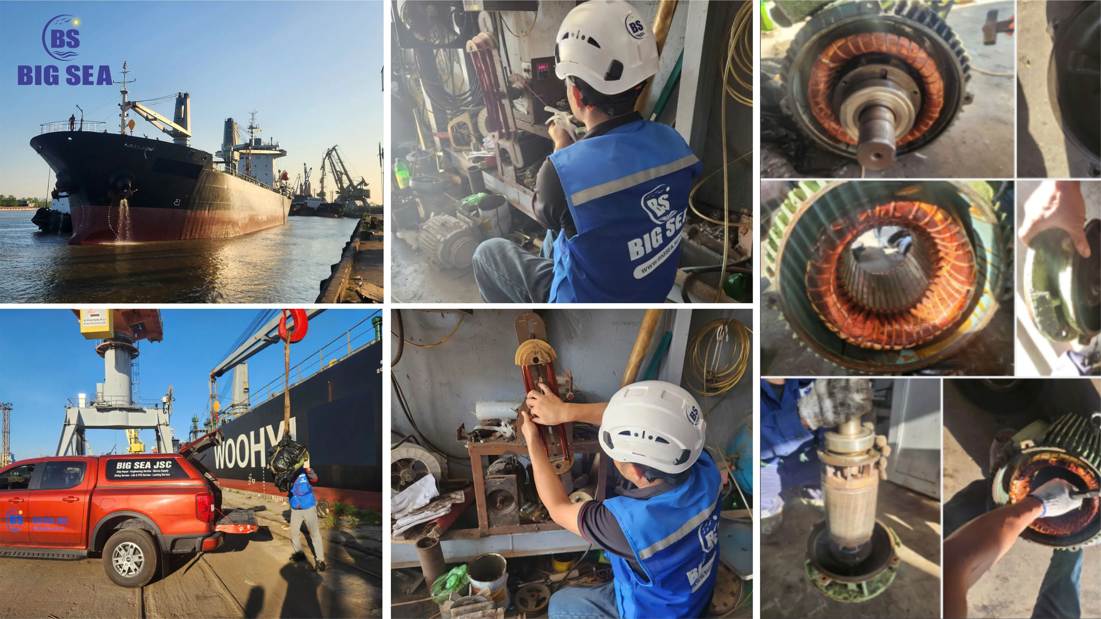 REWINDING MOTOR 22KW 440V